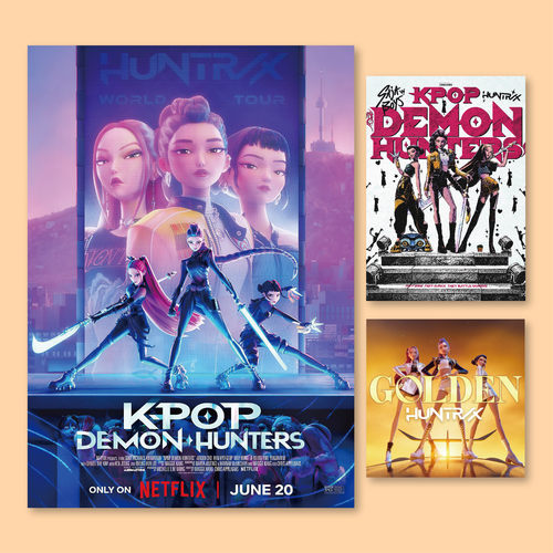 KPOP猎魔女团海报全店满5送1