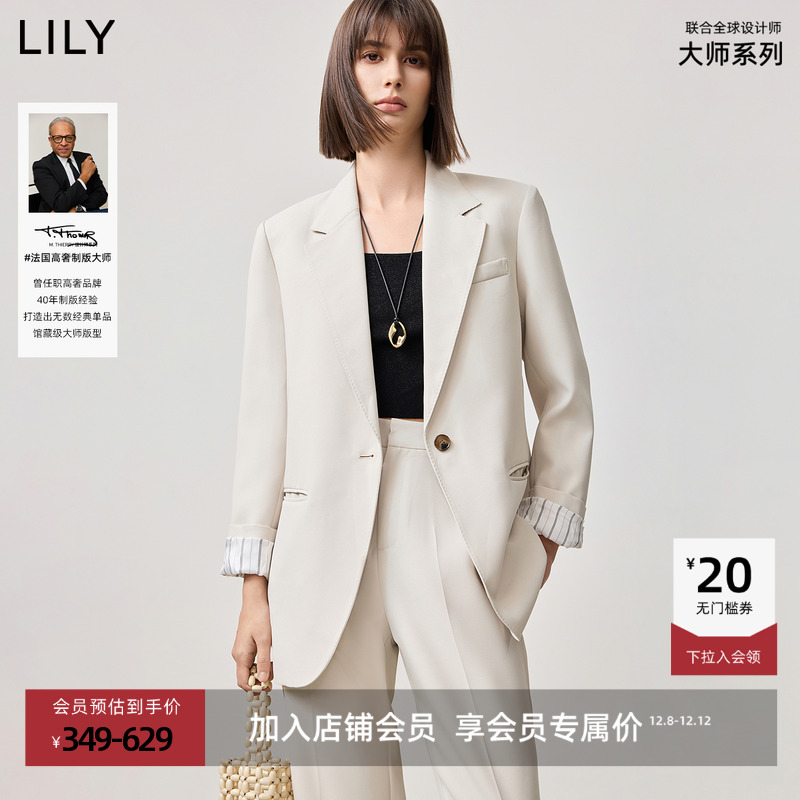 LILY商场同款通勤女装西装外套