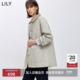 复古翻领宽松休闲多口袋通勤百搭工装 LILY2026春新款 女装 夹克外套