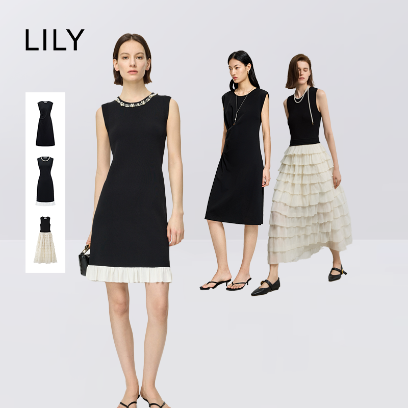 【所有女生的衣橱直播间】LILY复古气质休闲连衣裙