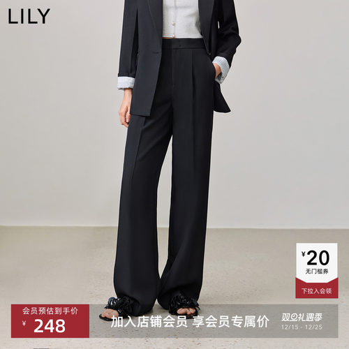 零压直筒裤LILY经典重塑西装裤
