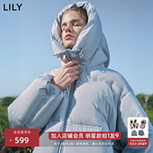 法奢白金 0感泡芙LILY2025冬季 新款 女装 外套短面包羽绒鹅绒服