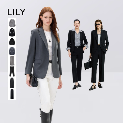 【李佳琦直播时尚节】LILY通勤百搭西装/长裤