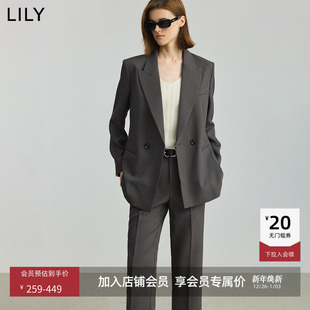 外套 格雷系气质高级感简约职业通勤休闲西装 LILY2025新款 女装