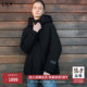 中长新款 羊毛风衣壳LILY25冬季 外套加厚鹅绒羽绒服女 法奢白金