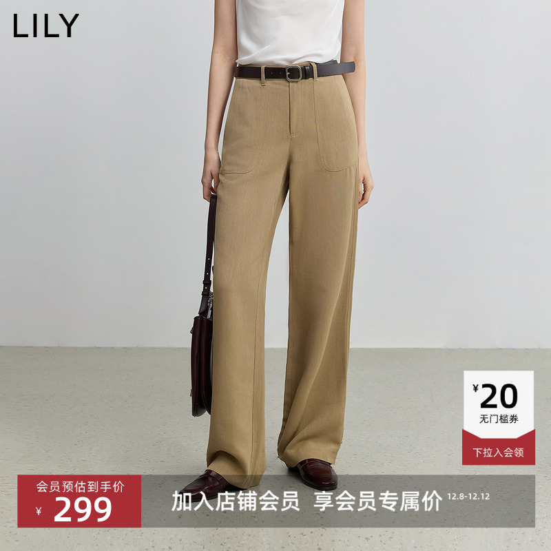 垂感直筒剪裁 修饰腿部线条