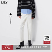 商场同款 西装 LILY新款 都市通勤款 九分裤 女装 时尚 休闲裤