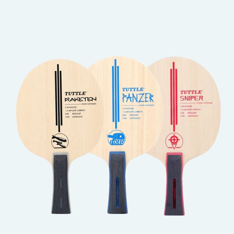 TUTTLE外置芳蓝碳乒乓球碳素底板