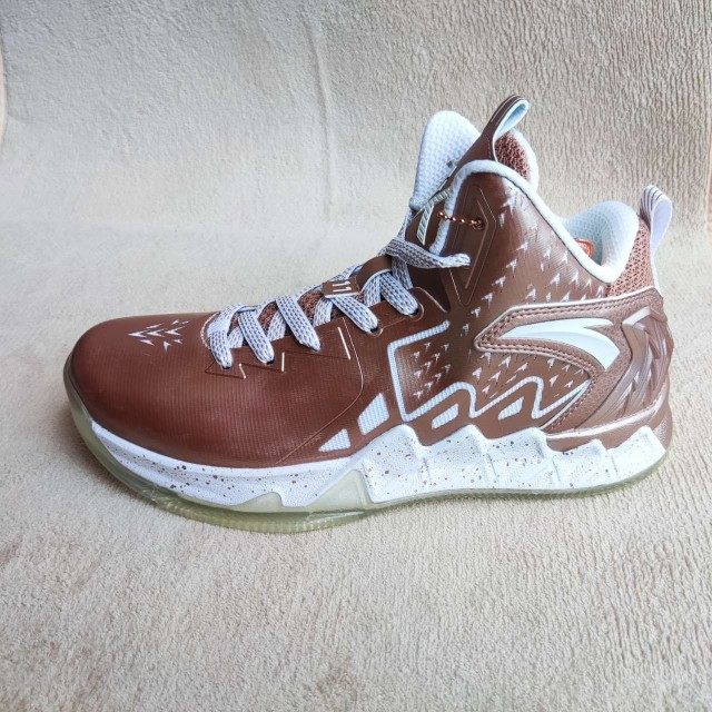 安踏汤普森kt2总决赛高帮篮球战靴透气缓震防滑篮球运动鞋