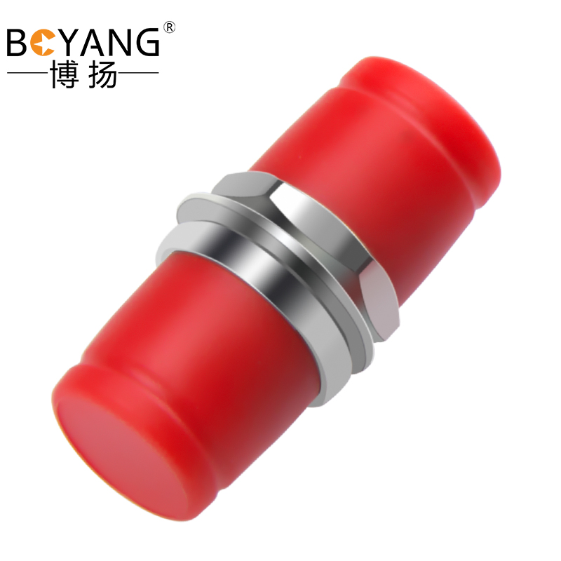 博扬电信级FC耦合器 FC小D型接口 光纤法兰盘适配器光纤延长对接