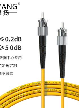 博扬（BOYANG）BY-40221SM 电信级光纤跳线st-st 40米 单模单芯