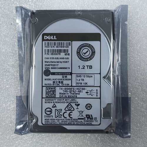 议价Dell/戴尔 09XNF6 1.2T 10K SAS 12
