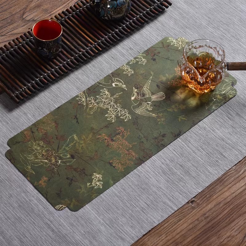 双面禅意茶席家用干泡席