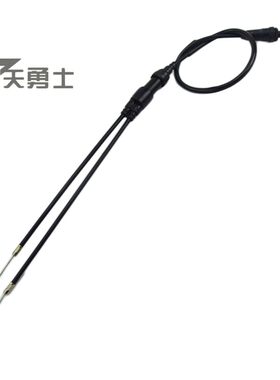 适用豪爵摩托车老款银豹HJ125-7A双油门线加速泵油门拉线拉索拉绳