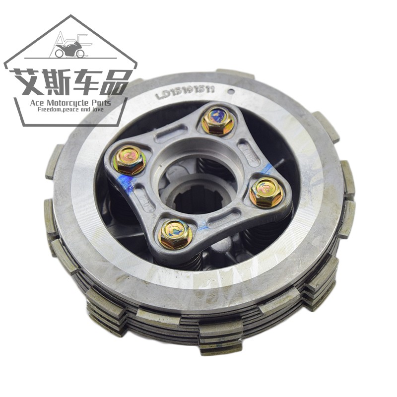 豪爵翼爽小古总成dm125s离合器