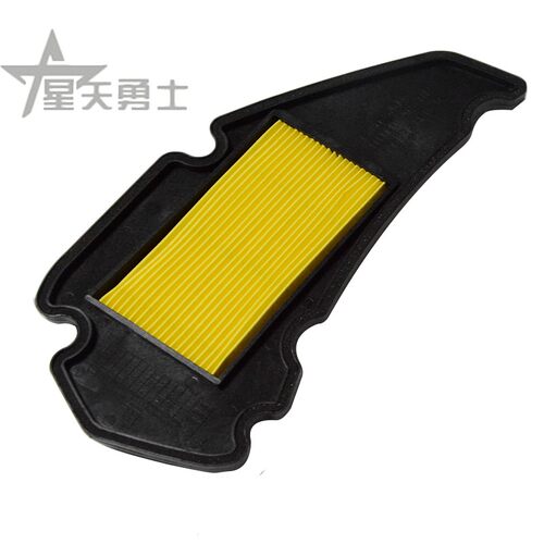 适用豪爵踏板摩托金红蓝巨星HJ125T-7/8A空滤芯空气滤清器空气格