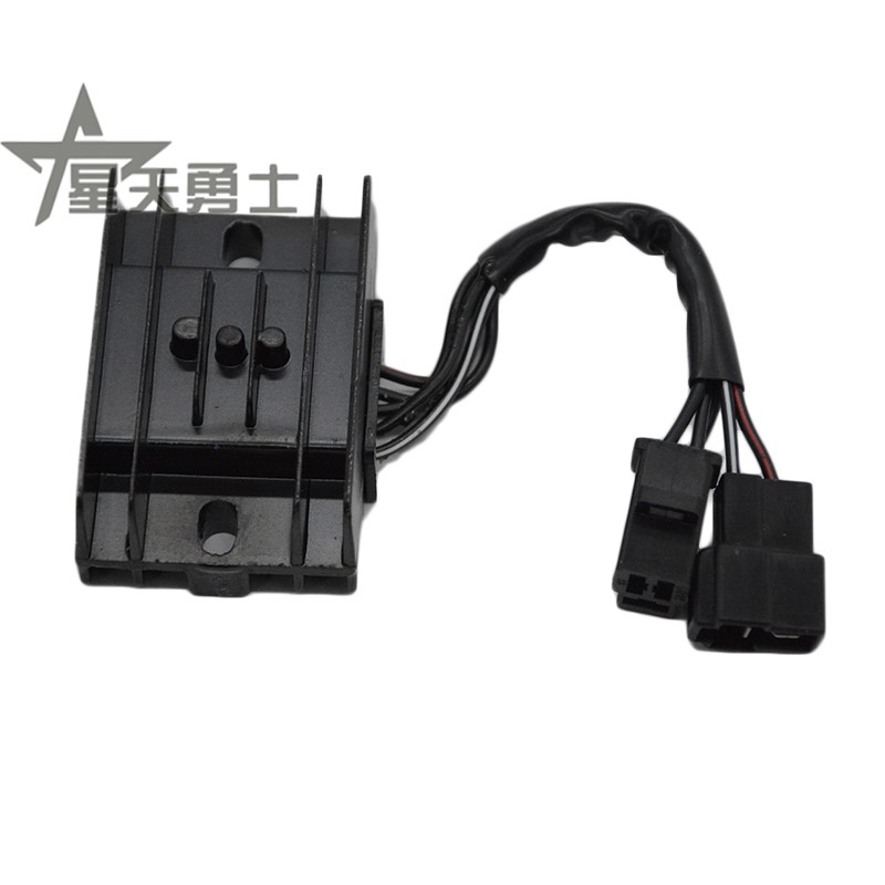 适用豪爵铃木踏板车海王星HS125T-2福星AN125T-2整流器充电硅整器