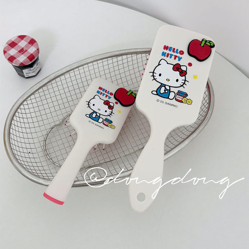 正版hellokitty梳子气囊梳卡通可爱少女气垫梳按摩蓬松颅顶防静电