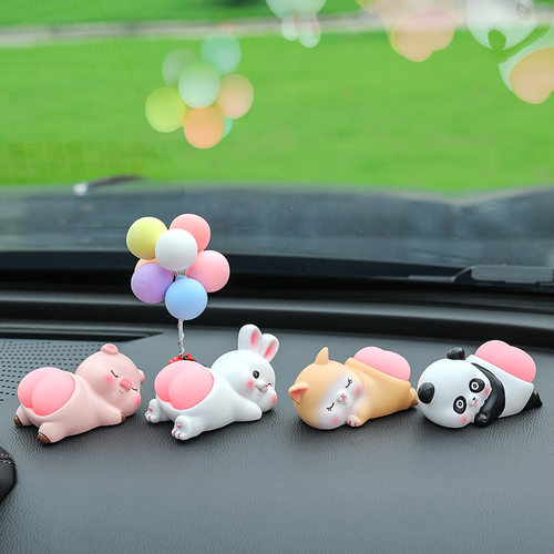 Q弹小屁屁趴趴摆件车内中控台