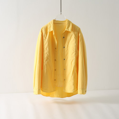 2025冬季新款亮肤蛋黄纯色休闲保暖棉服户外氛围感显瘦时尚棉衣女