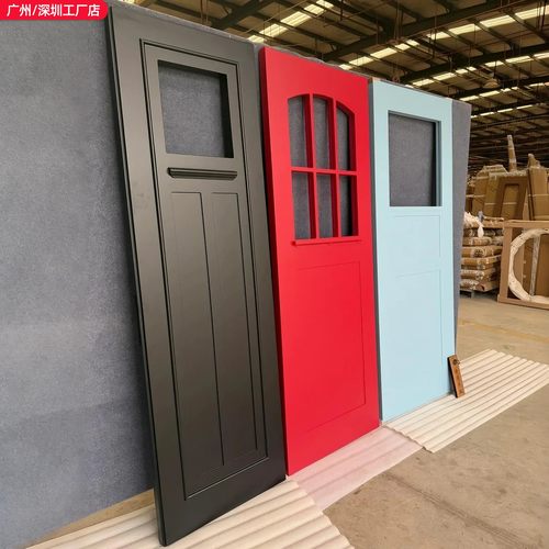 谷仓门折叠门厨房推拉门厕所移门定制网红卧室门法式奶油风幽灵门