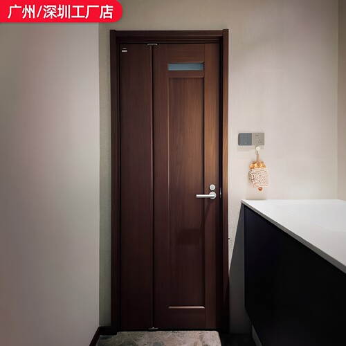 折叠门无下轨卫生间门