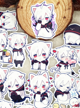 Mafumafu01 手帐贴纸自制日本line表情手账周边diy装饰贴纸包