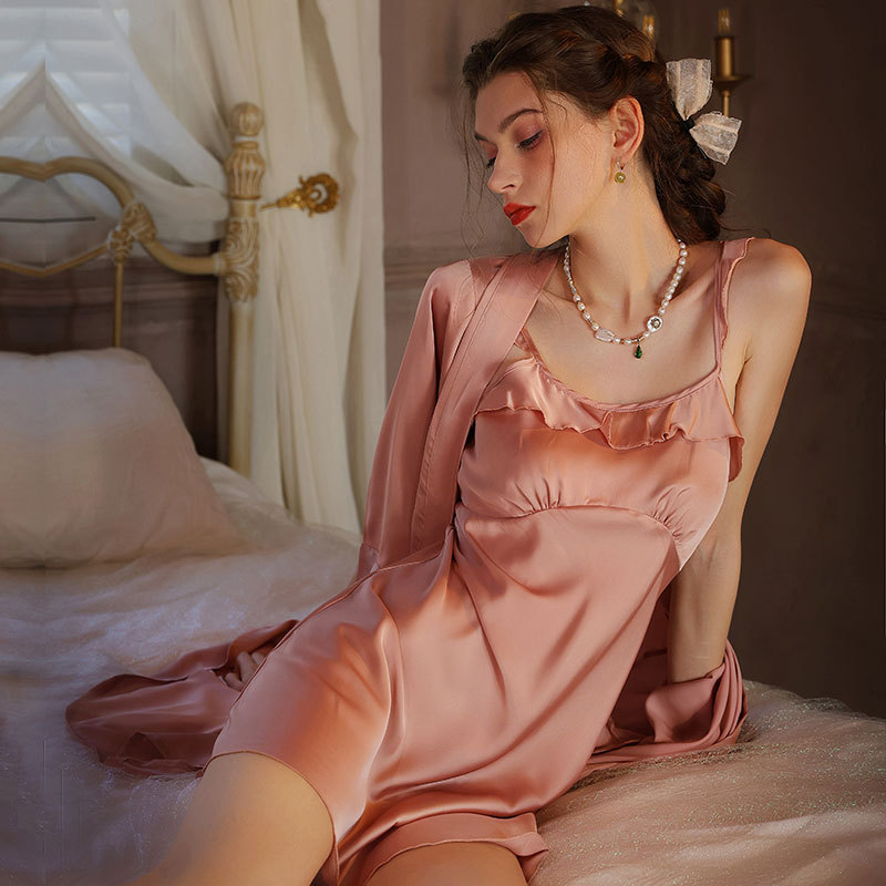 睡衣女性感高级感夏季真丝绸