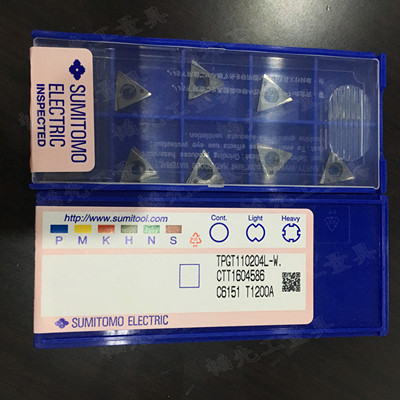 日本住友SUMITOMO数控刀片  TPGT110204 W T1200A