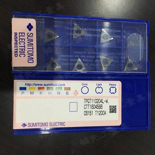 日本住友SUMITOMO数控刀片  TPGT110204 W T1200A