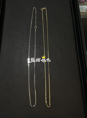 Eyefunny18K金细款链条项链