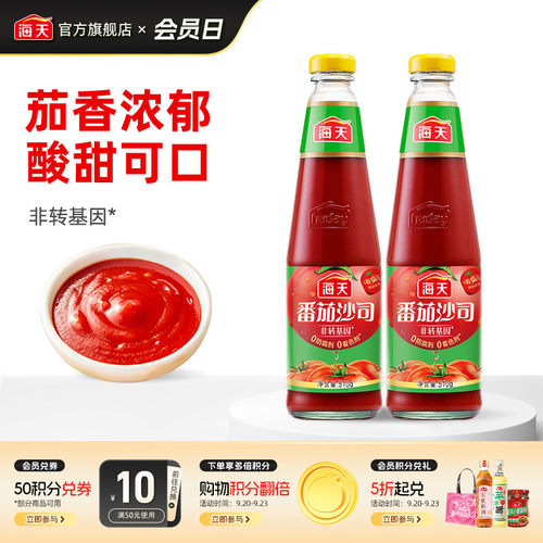海天番茄沙司披萨沙拉瓶装