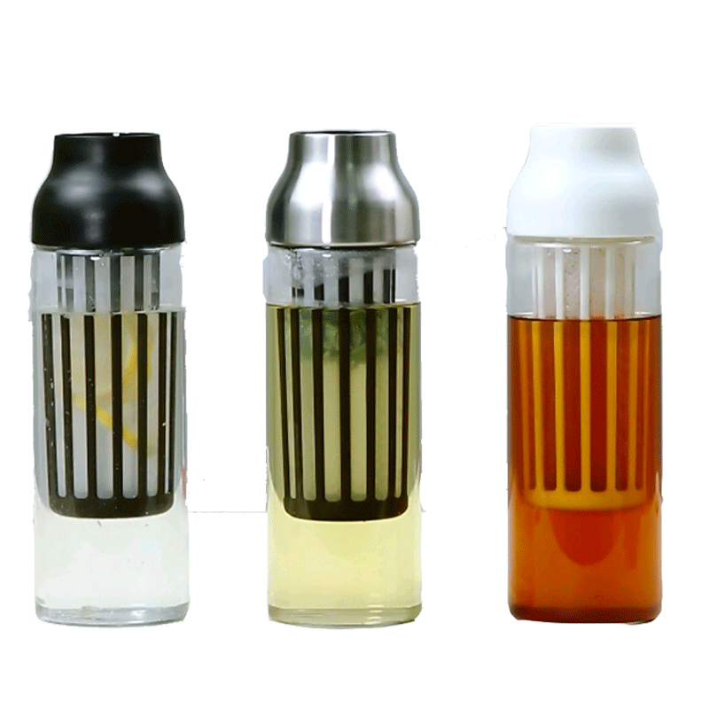新品日本进口玻璃自动盖带咖啡壶
