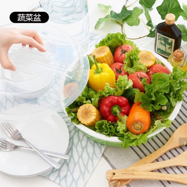 利快洗菜盆日本进口沥水篮三件套厨房洗水果盘家用淘菜洗菜篮,餐饮具,洗菜盆/沥水篮/漏水筛,淘宝优惠券,粉丝福利购,淘宝优惠卷