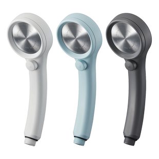 利快花洒日本进口sanei三荣极细水流增压花洒喷头淋浴旋转莲蓬头