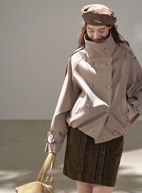 FUTURE BEATS 复古立体双层钩花百搭半身裙设计感重工直筒短裙女