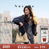 纽芝兰织物飞马hobo包2026新款 沈月同款 单肩斜挎松弛感腋下包