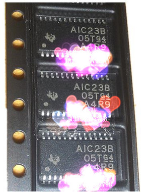 TLV320AIC23B/AIC23立体声音频编解码器8到96千赫集成耳机放大器