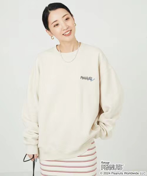 FS合作款外贸出口日单尾货 宽松大版胶印卡通动漫 软糯圆领卫衣