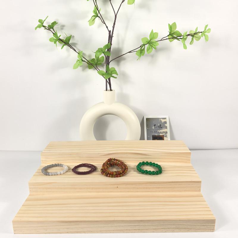绿松石展示架饰品架wood展示架