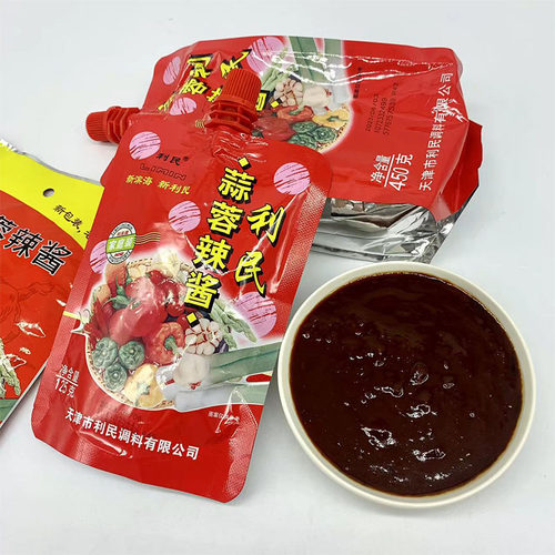 利民袋装天津蒜蓉辣酱