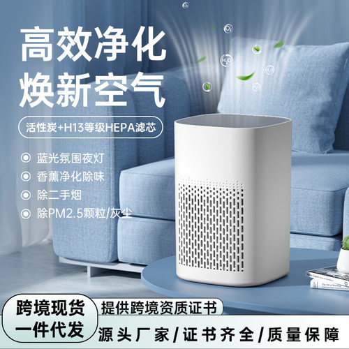空气净化器家用卧室小型USB除