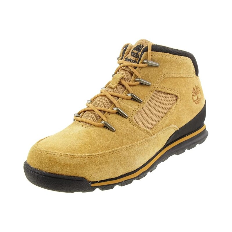 正品Timberland添柏岚男鞋真皮拼接系带高帮鞋透气徒步鞋Rock代购