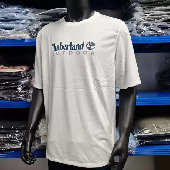 The Third Edition! Timberland/Timberland 25 New Casual Breathable Short-Sleeved T-Shirt Made of Polyester Fiber, Quick-Drying!