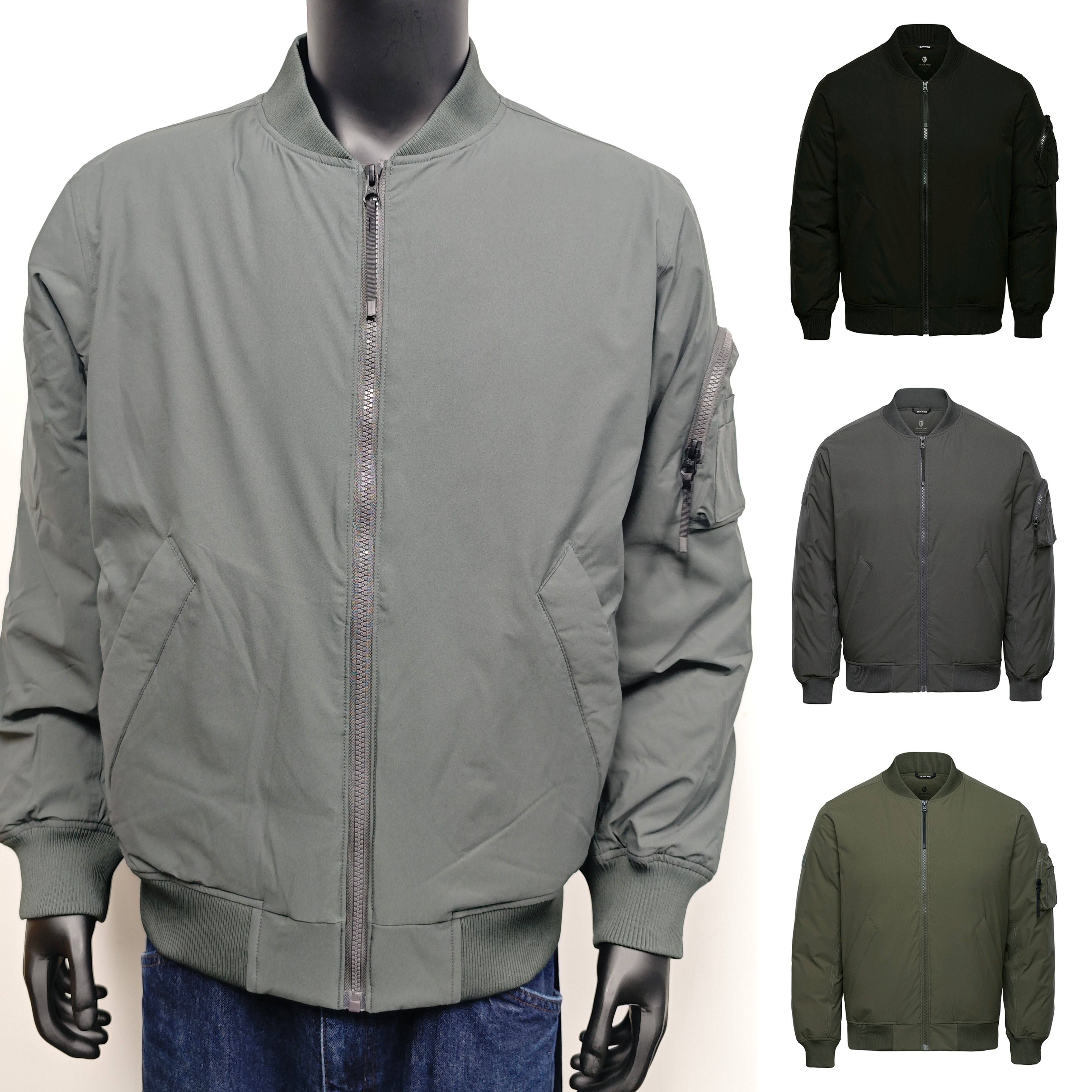 BLACKYAK布来亚克韩国24冬男士户外鸭绒棒球服飞行服夹克羽绒服