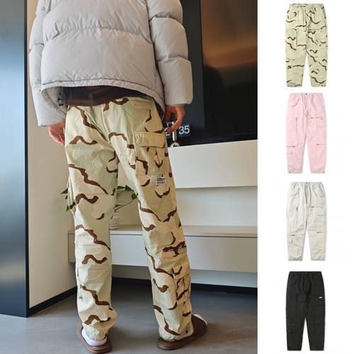 版型超有范！this is never that韩国潮牌多口袋裤工装裤迷彩裤