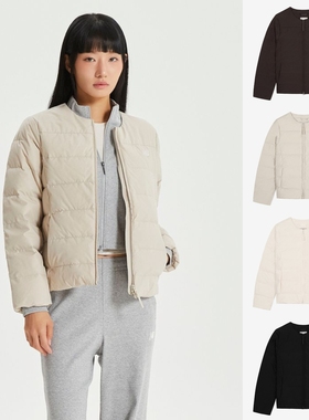 贱卖！正品NEW BALANCE韩国25女款U领轻量鸭绒羽绒服NBNPF4W022
