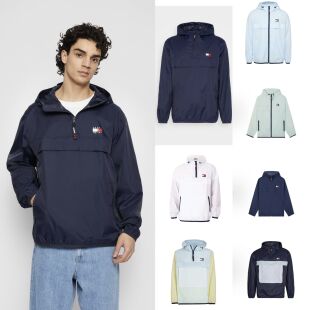 潮流风向标!一定要入!正品汤米TOMMY春夏单皮防风防水夹克外套