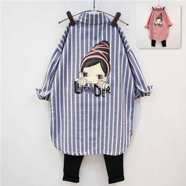 Chemise fille à manche longue - Ref 2087110 Image 1
