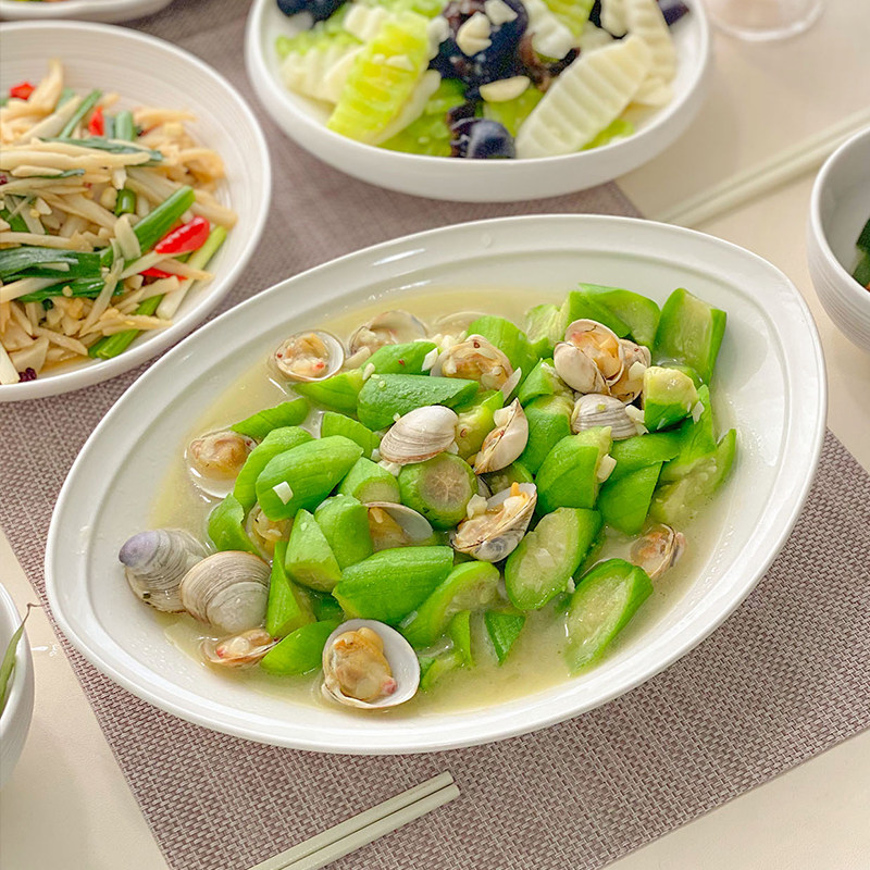 椭圆长形陶瓷鱼盘家用蒸鱼盘餐盘盘